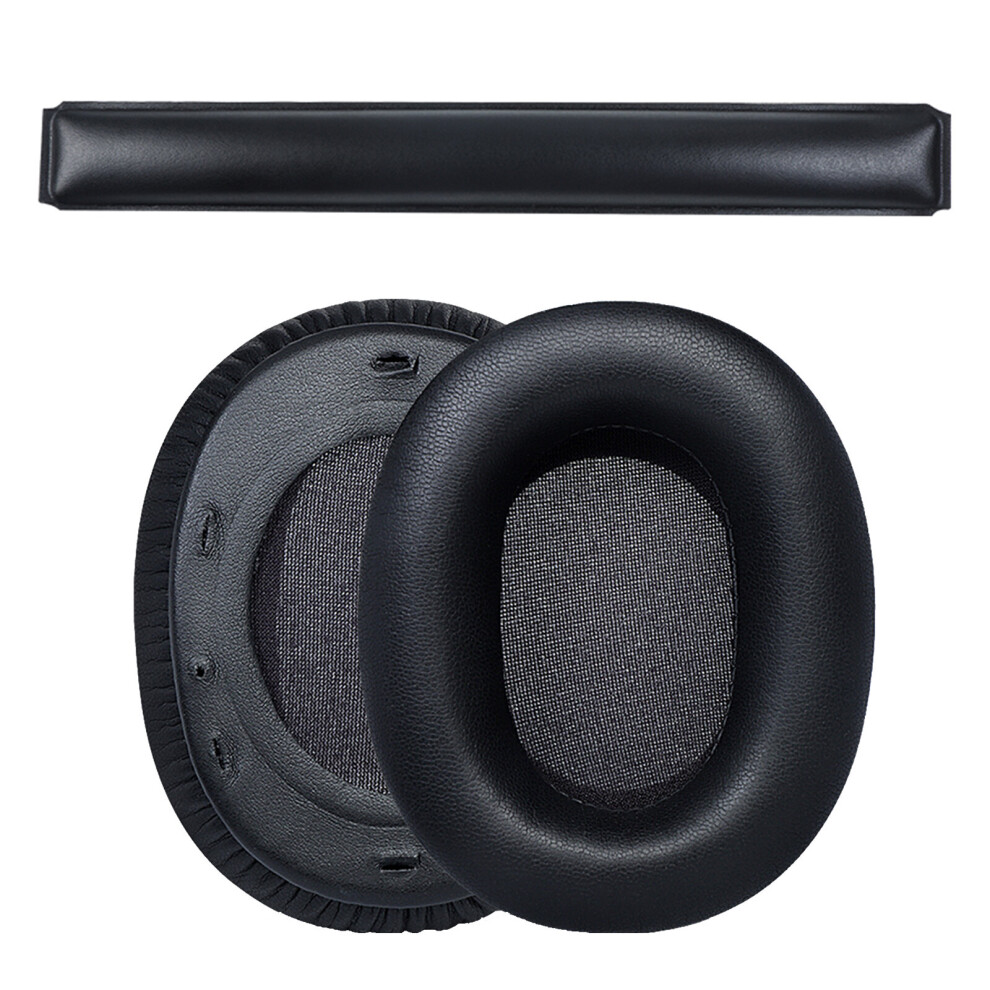 (Black) Easily Replaced Earmuffs For Head Beam For Edifier W800bt Plus Headphone Earpads Black