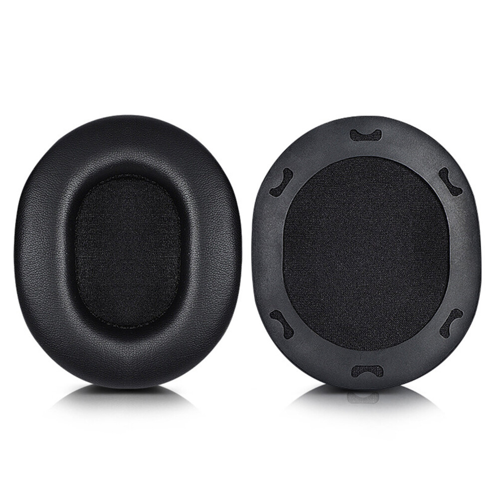 (A pair of earmuffs) Leather Cushion Headbeam Earpads forAudio Technica ATH M70X Headset Earmuffs