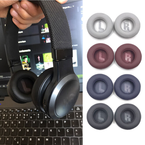 (Dark Red) Thicker Earpad forJBL E35 E45 E45BT Headphone Prop Replacement Easy to Install 1