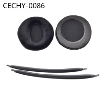(Flannel earpads + headband) Qualified Ear Pads Soft Cushion Sleeves Headbeam forsony for PS3 7.1 Elite Editi