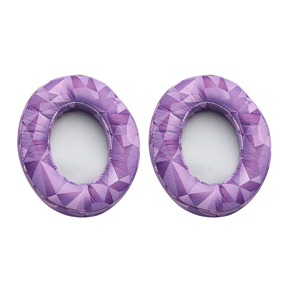 (Purple camouflage) Easily Replaced Ear Pads forBeats Studio 2.0 3.0 Headphone Thicker Foam Covers Sleeves Earpads Props