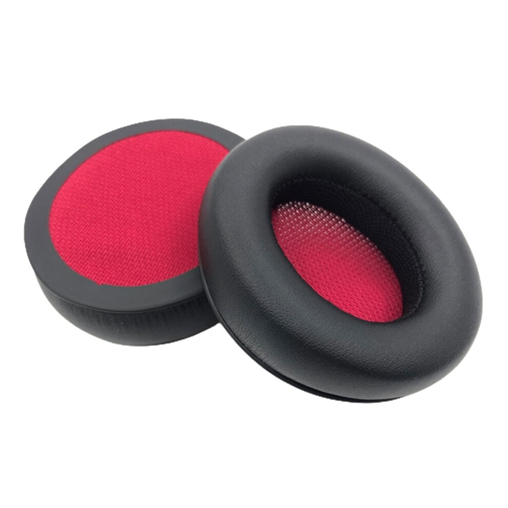 ( Net) Soft Earpads Ear Pads For Focal Listen Chic Wireless Earphone Memory Sponge Earcups Ear Cushions Earpads Replacements Black/Red
