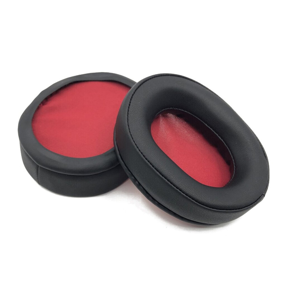 (Red) Replacement Earpads Cushion For Ath-Ws990bt Ath-Msr7 Msr7b Leather Earpads Set Red 7452025794656