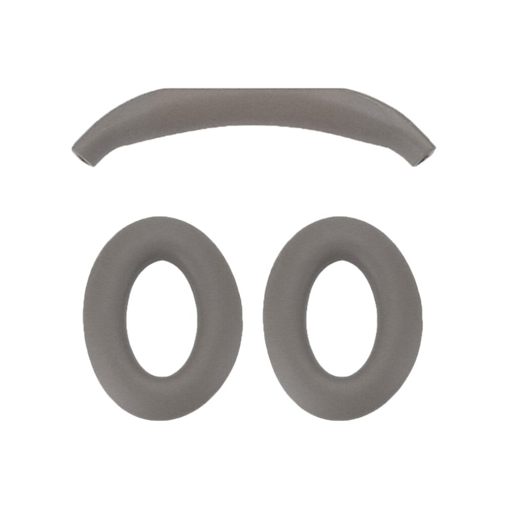(Gray) Protective Headphone Ear Covers for QC45 QC35 QC25 QC15 AE2 Headphone Washable Protective Earpad Cushion Accessories