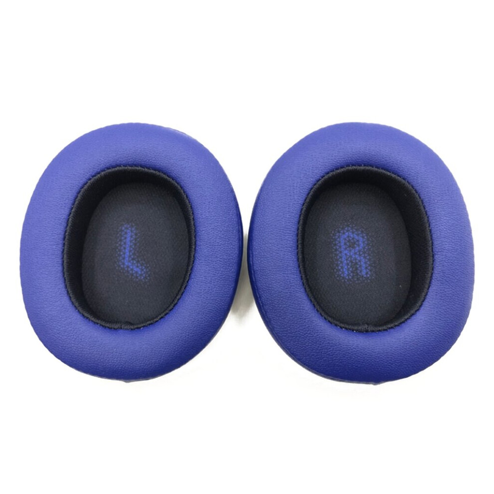 (Blue) Earpads Ear Pads Sponge Cushion Replacement For Jbl E55bt Quincy E55bt Headset Blue