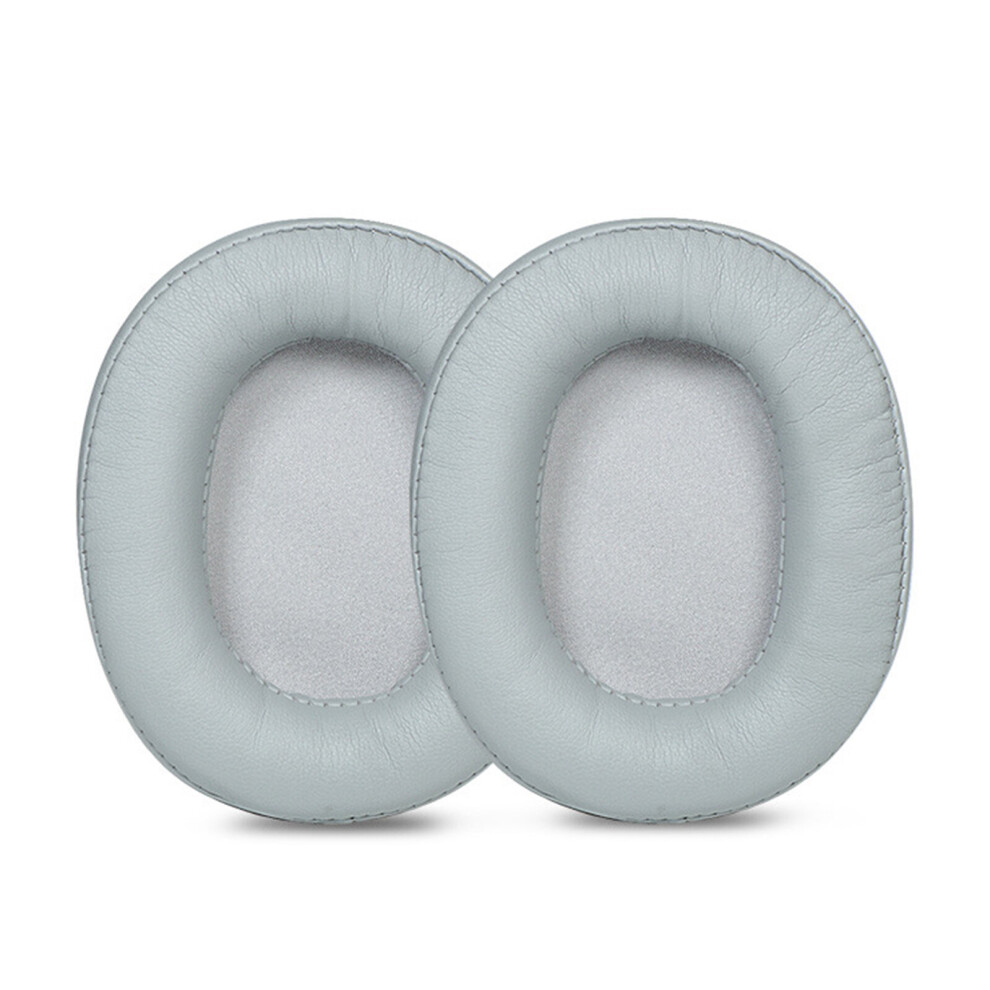 (Gray) Comfortable Protein Skin EarPads for Razer Barracuda X Headphone Elastic Ear Pads Covers Replacement