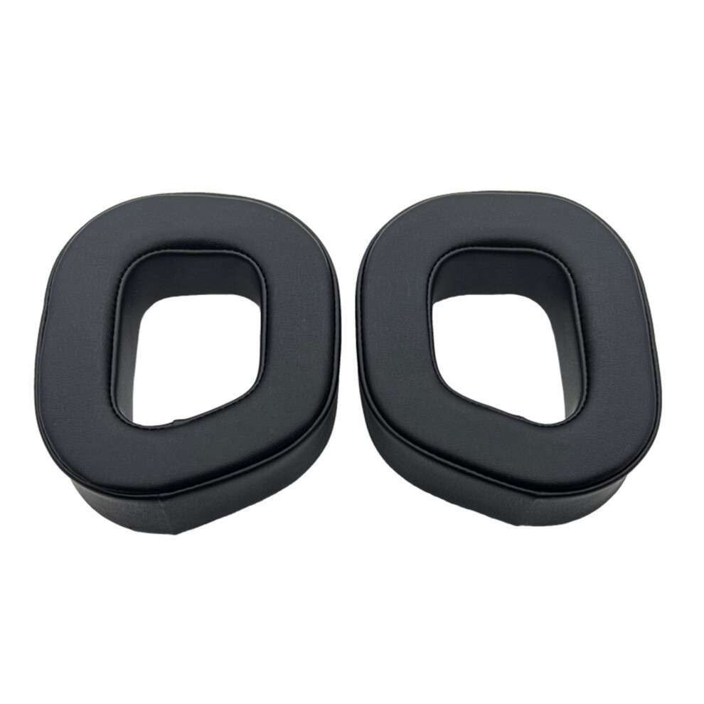 (, Protein Skin) Protective Earpads Ear Pads Muffs Cushion Repair Part For Corsair Hs80 Rgb Headphone Earmuffs Round Earcups Black