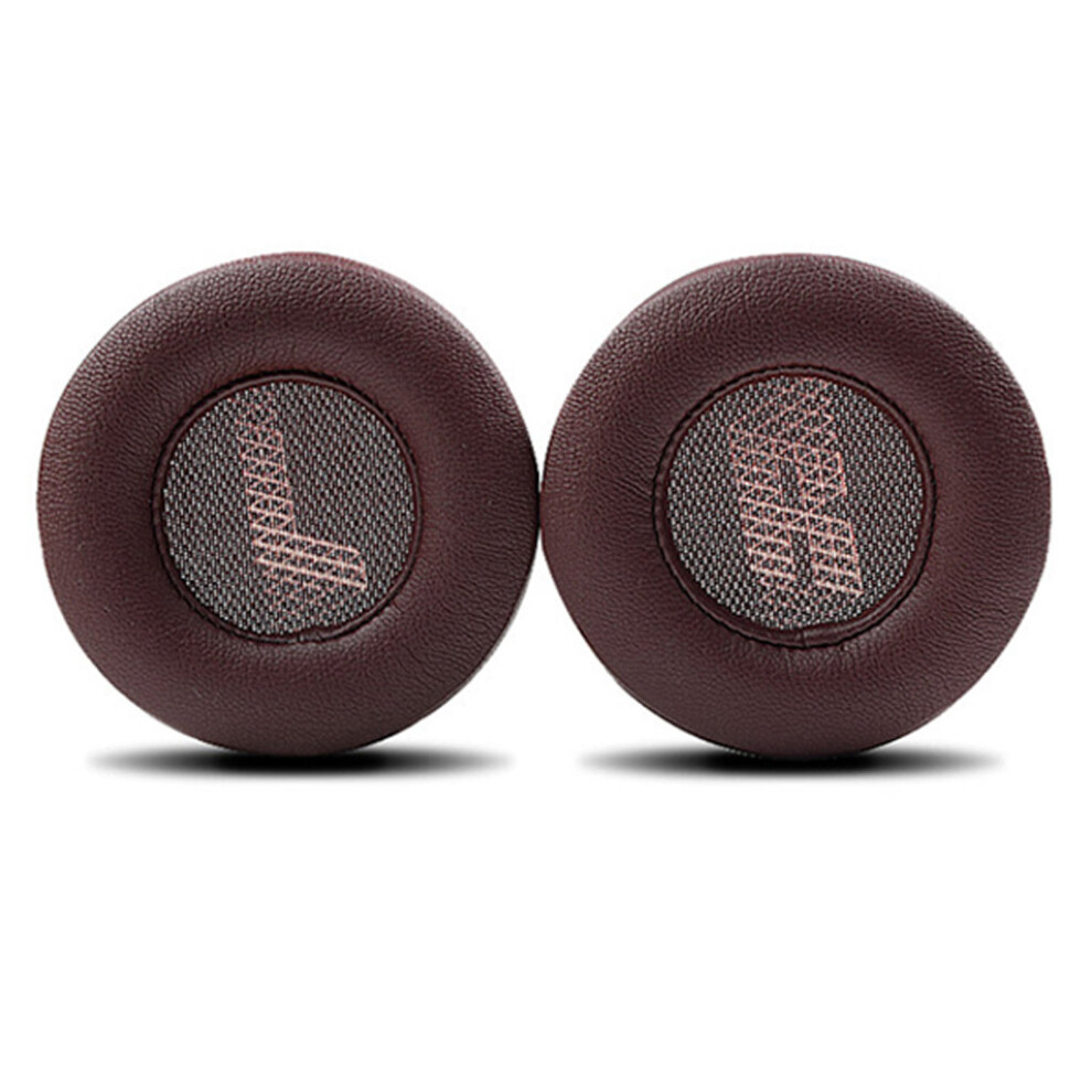(Red) 1Pair Soft Ear Pad Cushion Sponge Cover Soft Foam Ear Pads Replacement for LIVE400 live400BT Pillow Headset Memory
