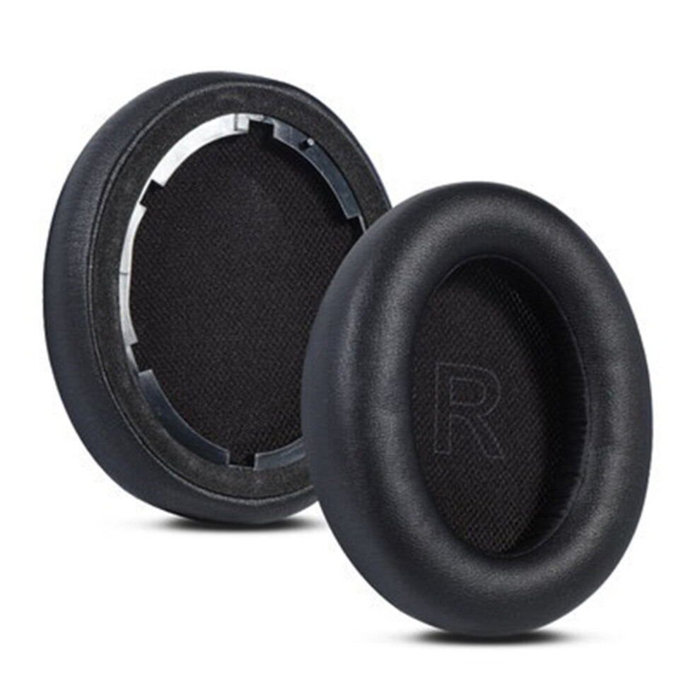 (Q10 ) 1Pair Earphone Cover Headphone Holster For Anker Sound-Core Life Q10 Black
