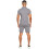 Ze Enzo (2XL, Grey) Enzo Mens Polo Tracksuit Set 3