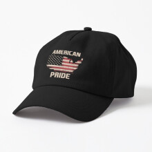 Unisex Strapback Dad Hat Baseball Cap happy independence day 4th of July