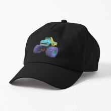 Unisex Strapback Dad Hat Baseball Cap Easter Day Monster Truck Rabbit Egg Kids