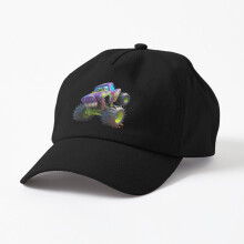 Unisex Strapback Dad Hat Baseball Cap Easter Day Monster Truck Rabbit Egg Kids
