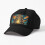 Unisex Strapback Dad Hat Baseball Cap Dmt psychedelic trippy sacred geometry, hyperbolic geometry patterned, bright colours vaperwave 1