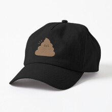 Unisex Strapback Dad Hat Baseball Cap Cute Poop