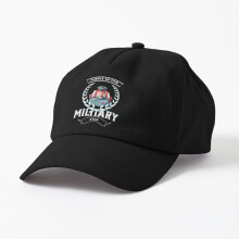 Unisex Strapback Dad Hat Baseball Cap Purple Up For Military Kids