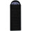True Face (Black) Single Sleeping Bag Rectangular 3-4 Season Camping 1