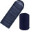 True Face (Navy) Single Sleeping Bag Rectangular 3-4 Season Camping 2