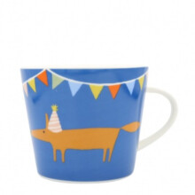 Scion Mr Fox 10th Anniversary Party Hat Mug Denim