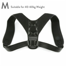 (M) Back Posture Corrector Shoulder Straight Support Brace Belt Therapy Men Women