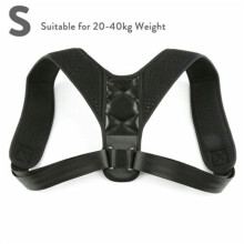 (S) Back Posture Corrector Shoulder Straight Support Brace Belt Therapy Men Women