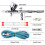 Double Action Airbrush Kit Air Brush Spray Gun Set Paint Art Tattoo 8