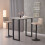 AINPECCA (2x BarStools, Suede BEIGE) Swivel Bar Chairs 8