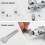 Double Action Airbrush Kit Air Brush Spray Gun Set Paint Art Tattoo 5
