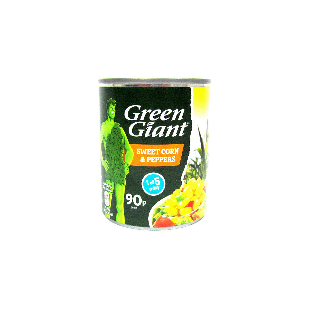 Giant Sweetcorn & Peppers 198G ( Pack Of 12 ) Green