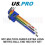 us pro US PRO Tools 9PC Multicoloured Extra Long Metric Ball End Hex Key Set 1.5 - 10mm 1634 1