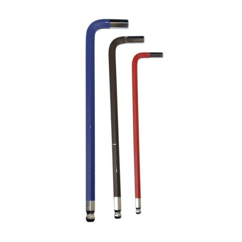 us pro US PRO Tools 9PC Multicoloured Extra Long Metric Ball End Hex Key Set 1.5 - 10mm 1634 2
