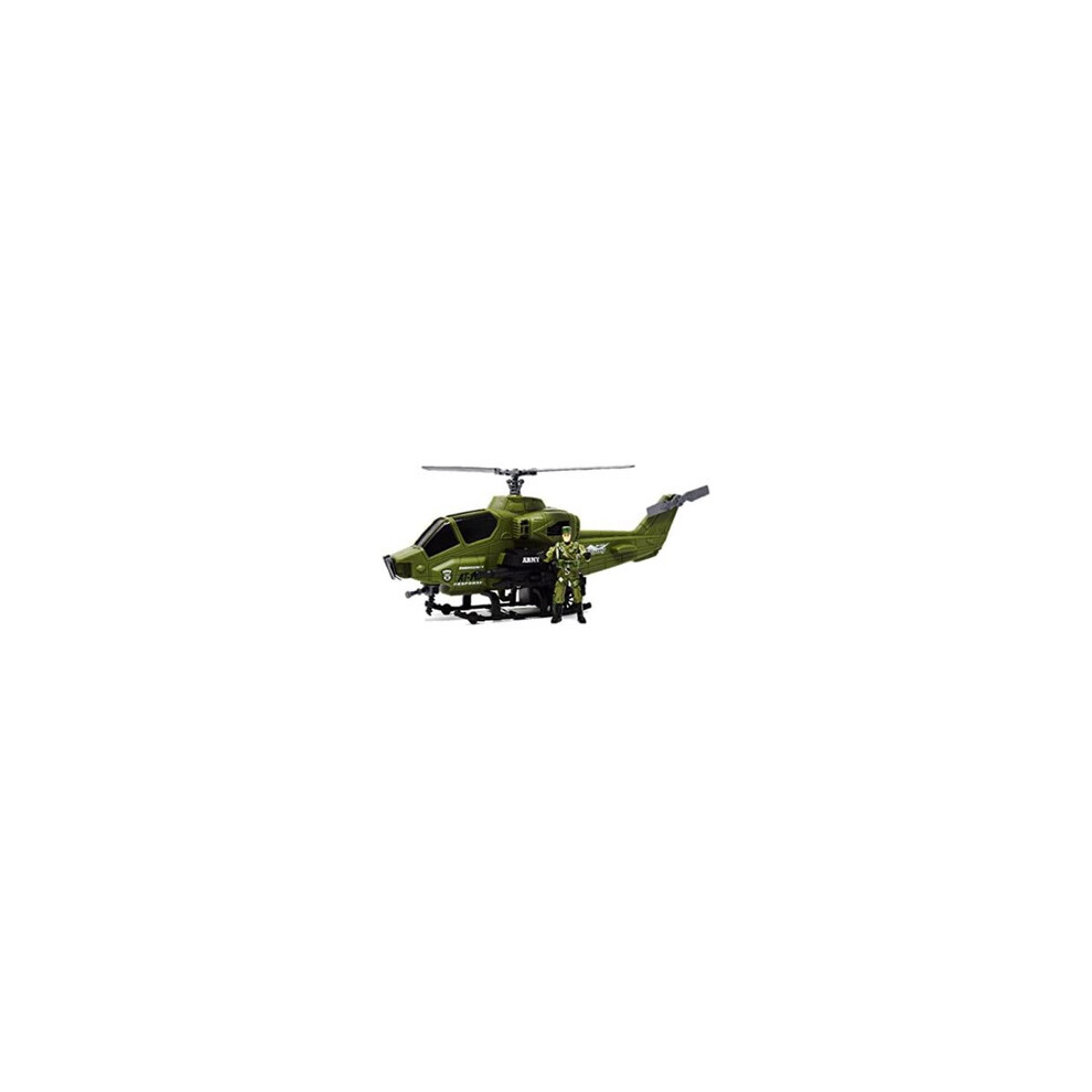 Kids Military Helicopter Play Set Army Helicopter Toy