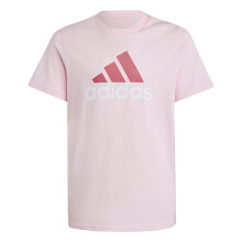 (Light Pink, 15Y-16Y) ADIDAS IB8777 Kids T Shirts Cotton Crew Neck