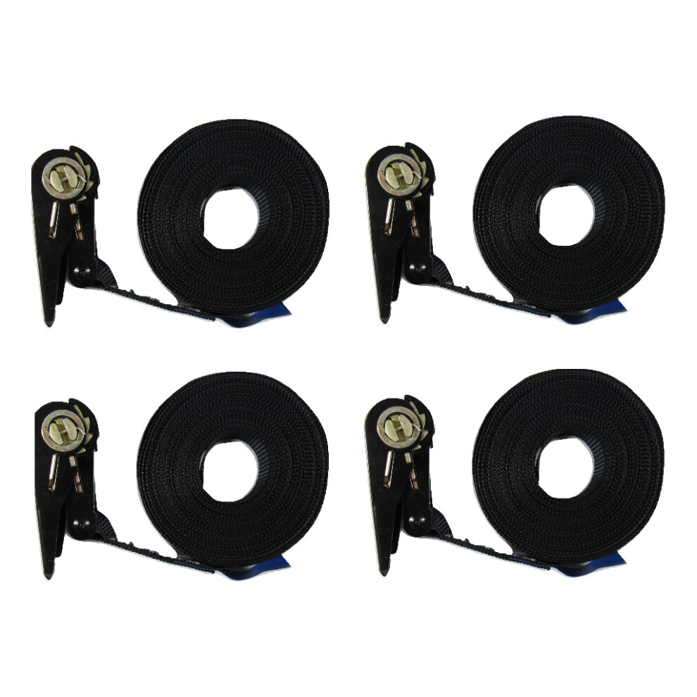 Tie Down Endless Ratchet Straps X4 (1T 25Mm 10M Lashing Heavy Duty) 600988502314