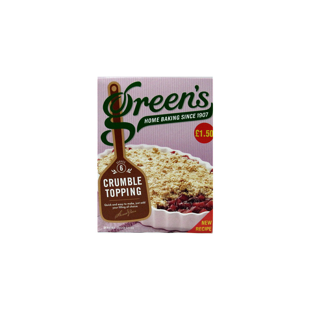 Greens Crumble Mix 280g ( pack of 6 )