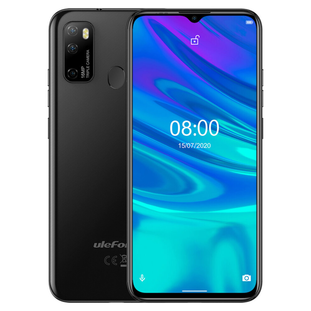 (Black) Ulefone Note 9P 4GB 64GB Octa Core 6.52 inch