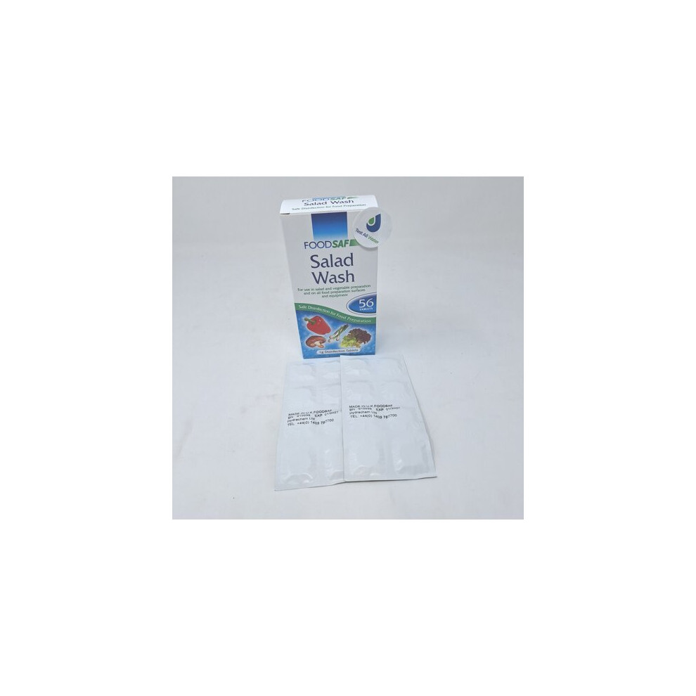 FoodSaf Salad Wash Tablets 0.4g