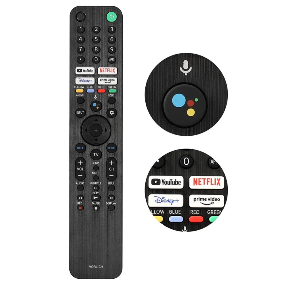 Sony Remote Control, Sony TV Remote, RMF-TX520U voice