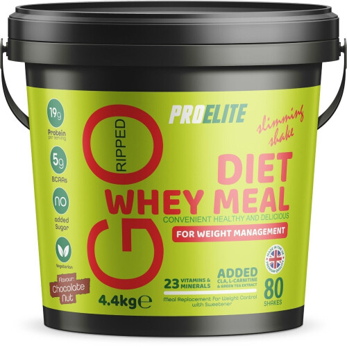 (Chocolate Nut) Diet Protein Meal Replacement Powder Fat Loss