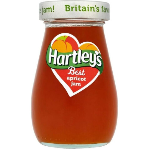 Hartley's Best Apricot Jam 300g ( pack of 6 )