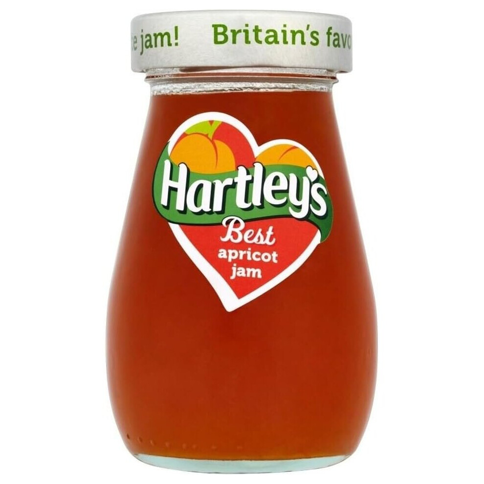 Hartley's Best Apricot Jam 300g ( Pack Of 6 )