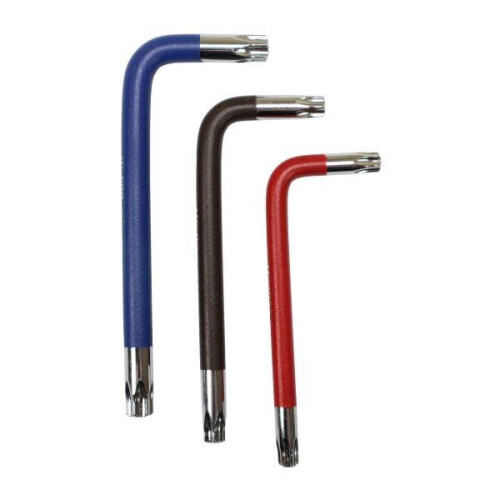 us pro US PRO Tools 9PC Multicoloured Short Star Key Set T10 - T50 1635 2