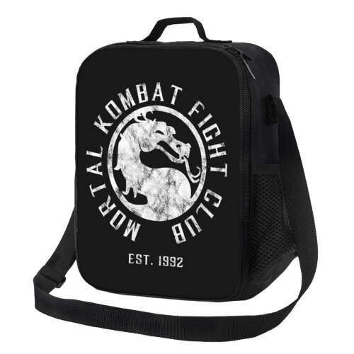 Kids Lunch Bag Mortal Kombat Fight Club Mortal Kombat 11 Distressed ...