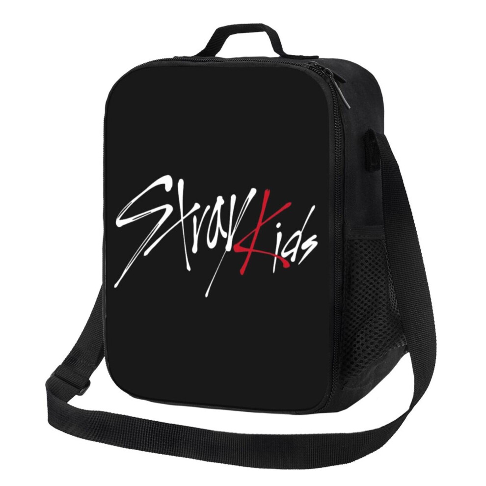 Kids Lunch Bag Stray Kids Logo Insulated Tote Box for Girls Boys Back to School