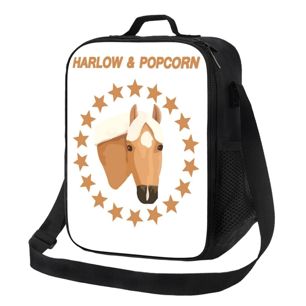 Kids Lunch Bag Harlow And Popcorn Merch Popcorn The Pony Insulated Tote Box for Girls Boys Back to School