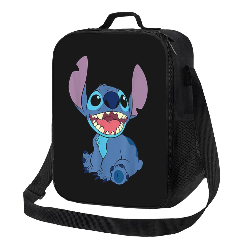 Kids Lunch Bag Men Women Cartoon Stitch About Animals Lilo Funny Men Fan Insulated Tote Box for Girls Boys Back to School