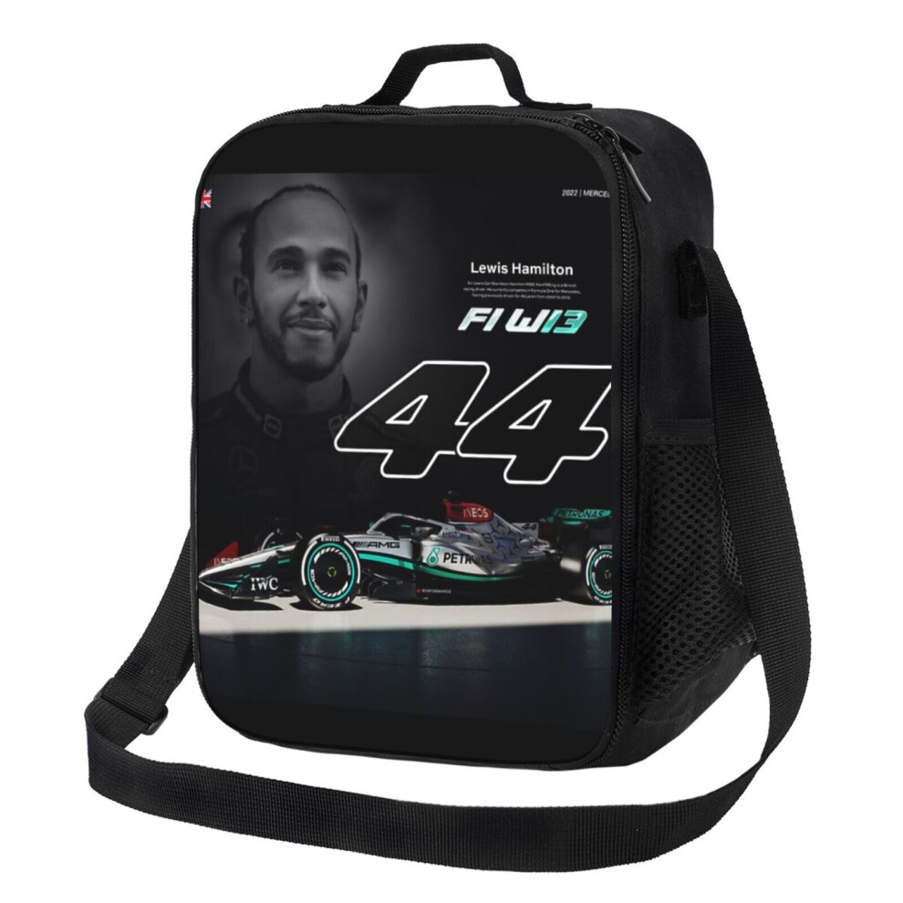 Kids Lunch Bag Lewis Hamilton 2022 Insulated Tote Box for Girls Boys Back to School