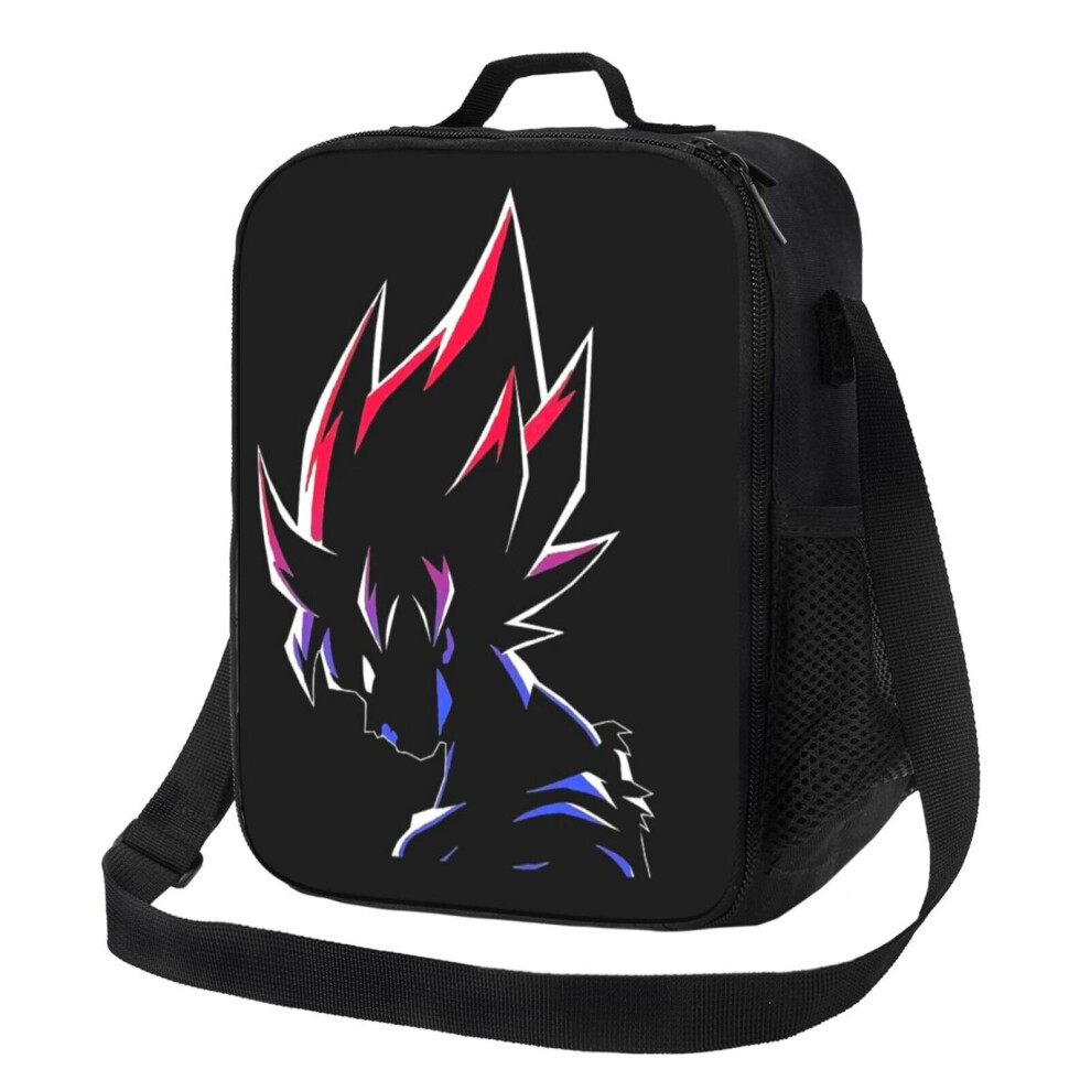Kids Lunch Bag Dragon Ball Z Insulated Tote Box for Girls Boys Back to School