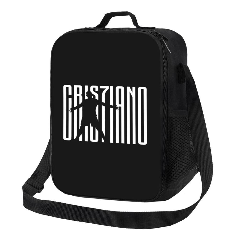 Kids Lunch Bag Cristiano Ronaldo Juventus 2018 Insulated Tote Box for Girls Boys Back to School