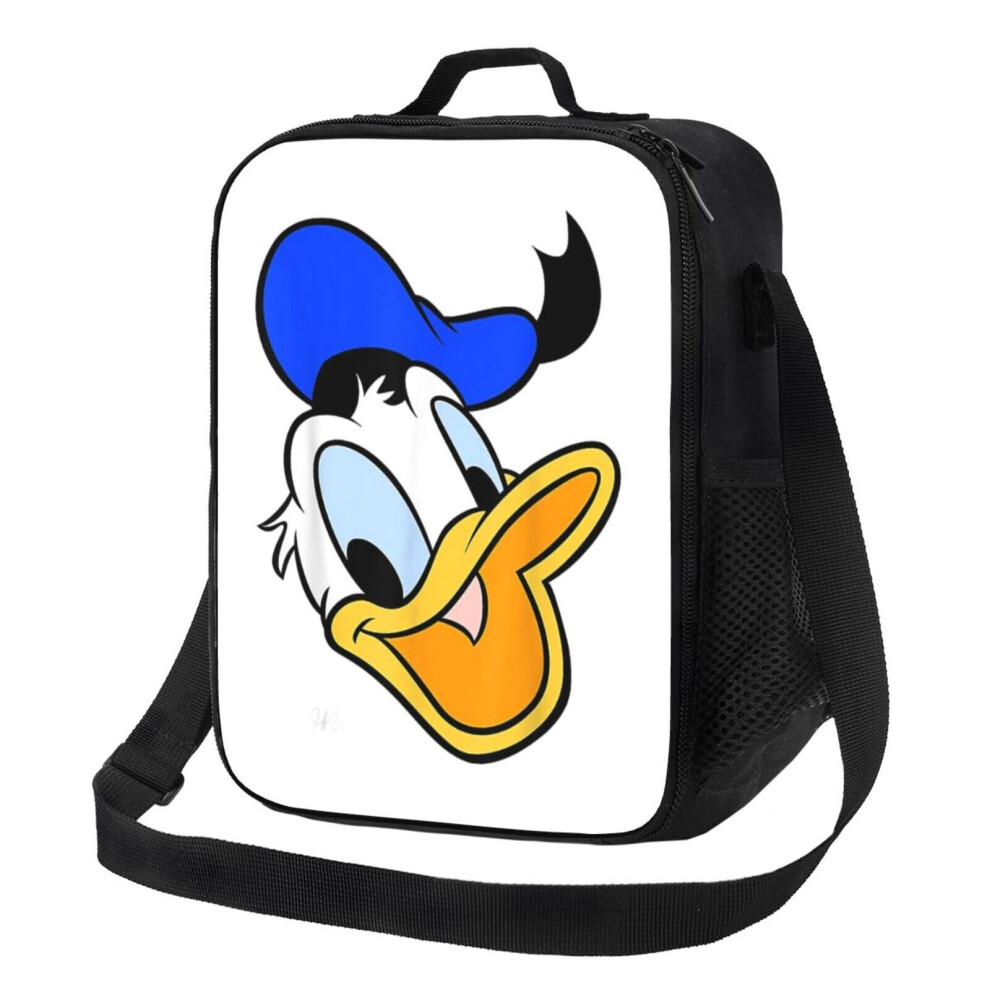 Kids Lunch Bag And Friends Donald Duck Big Face Insulated Tote Box for Girls Boys Back to School